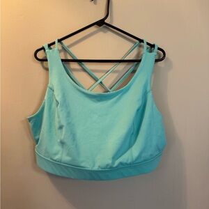 Torrid Light Blue Sports Bra